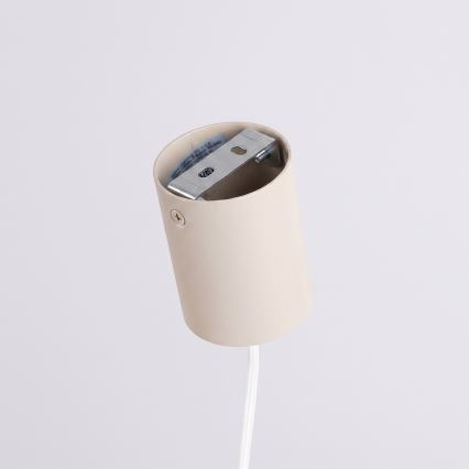 Pakabinamas šviestuvas su laidu AURA 1xGX53/10W/230V kreminis