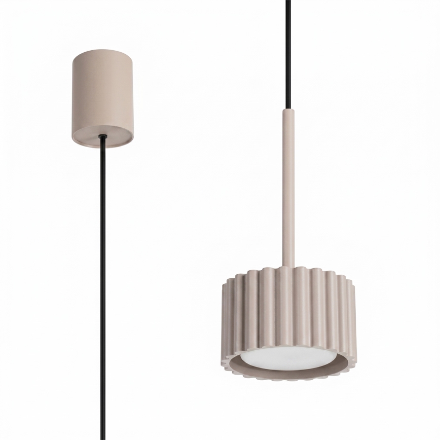 Pakabinamas šviestuvas ant laido AURA 1xGX53/10W/230V taupe