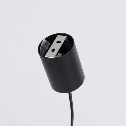 Pakabinamas šviestuvas ant laido AURA 4xGX53/10W/230V juodas