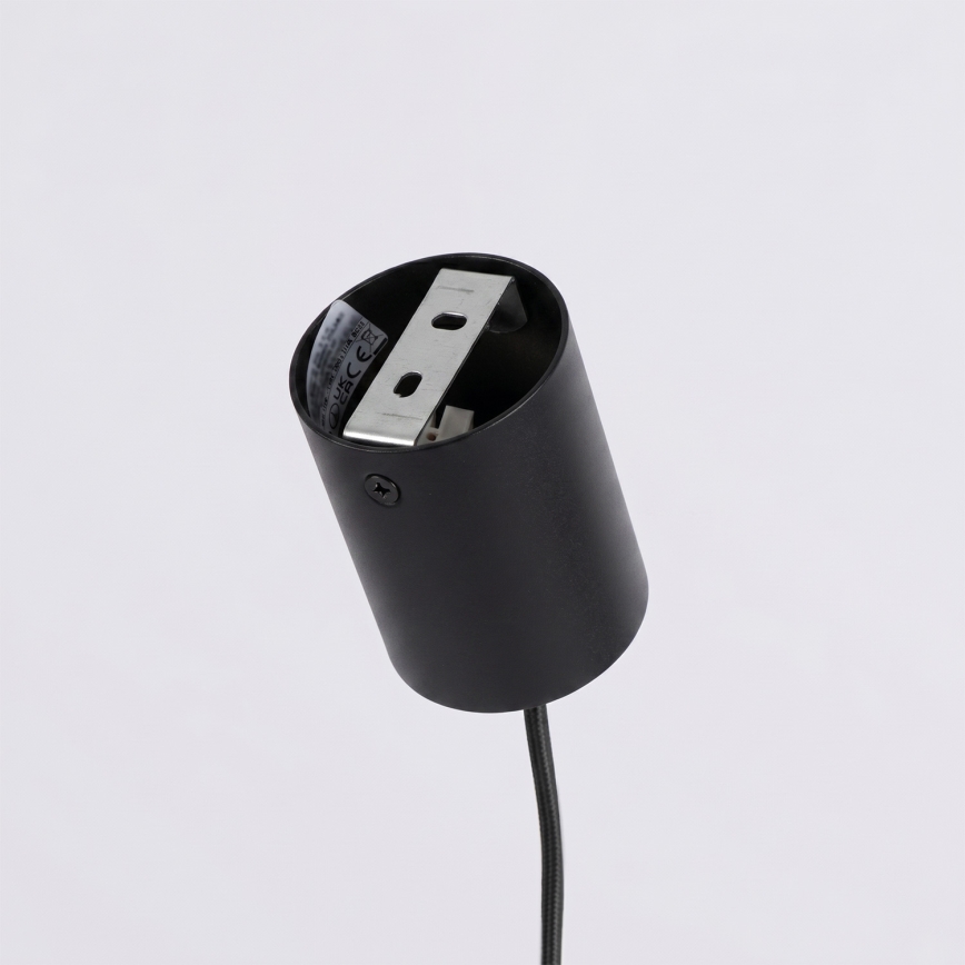 Pakabinamas šviestuvas ant laido AURA 4xGX53/10W/230V juodas