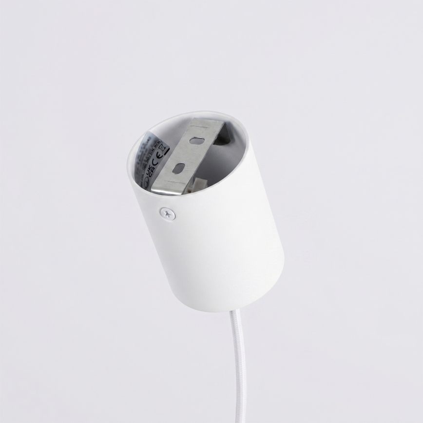 Pakabinamas šviestuvas su laidu KARBON 4xGU10/10W/230V baltas