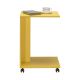 Šoninis staliukas 65x35 cm geltona