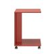 Šoninis staliukas 65x35 cm raudona