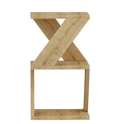 Šoninis staliukas ALBENI 50x30 cm ruda