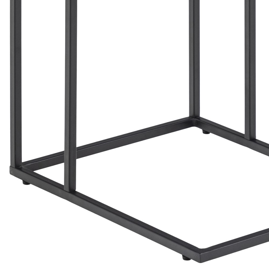 Šoninis staliukas ALMA, antracito spalvos