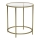 Šoninis staliukas LYRA, auksinės spalvos