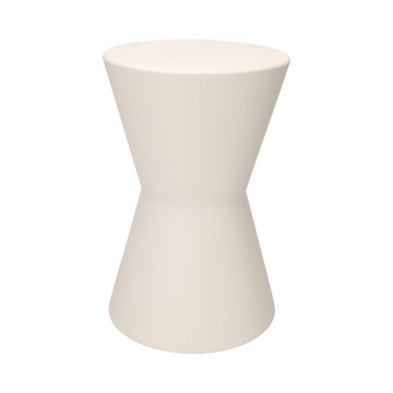Šoninis staliukas PETIT, skersmuo 29 cm, baltas