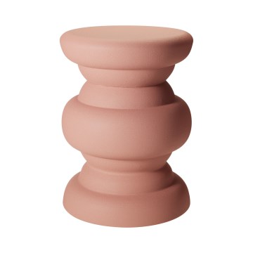 Šoninis staliukas PETIT, skersmuo 31 cm, rožinis
