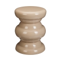 Šoninis staliukas PETIT, skersmuo 31 cm, smėlio spalvos