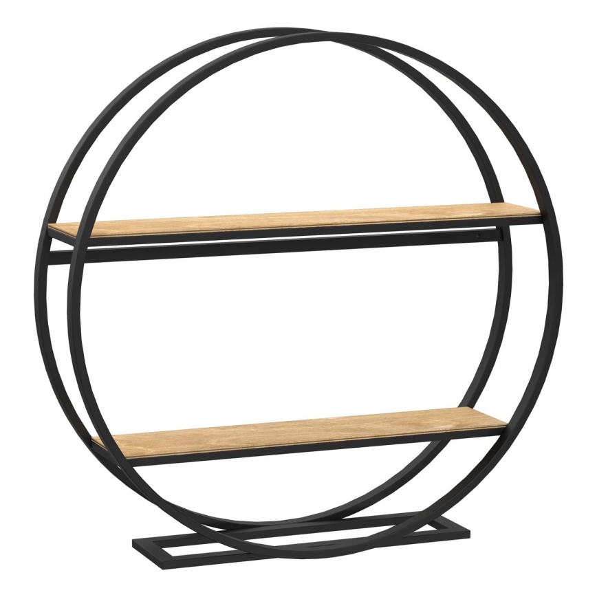 Šoninis staliukas SHELF diametras 62,5 cm ąžuolas