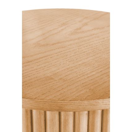 Šoninis staliukas WOODY 50x40 cm smėlio spalva