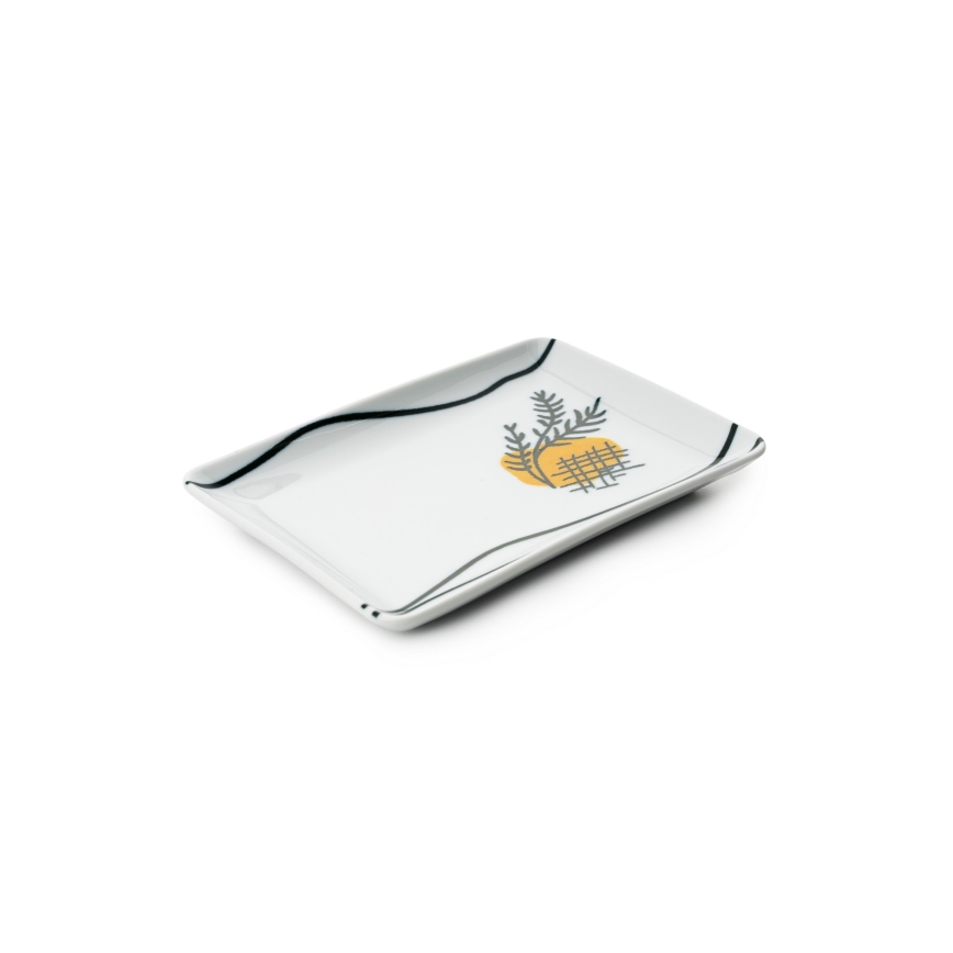 Spalvingas 18 vnt. stalo indų rinkinys/porcelianas