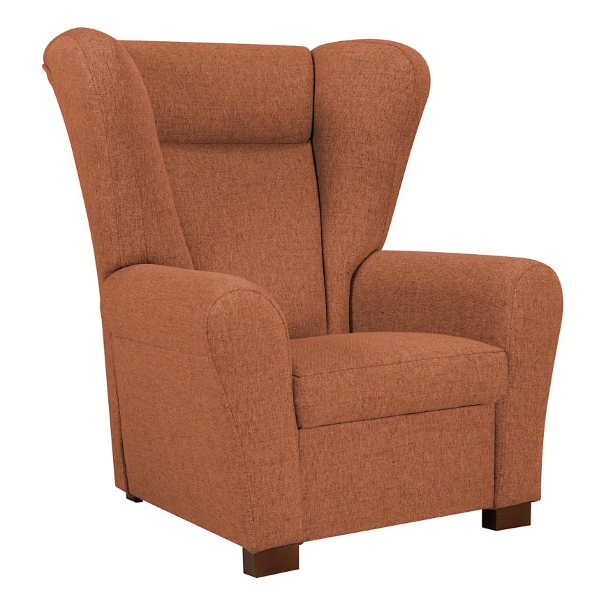 Sparnuotas krėslas VIVA, oranžinis