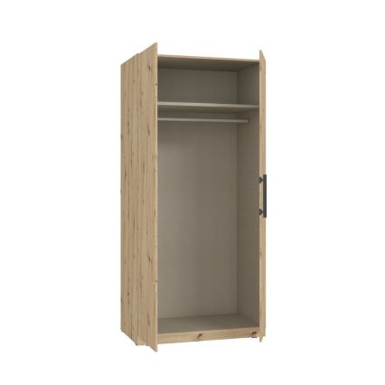 Spinta MARO 100x213 cm, ąžuolas Artisan