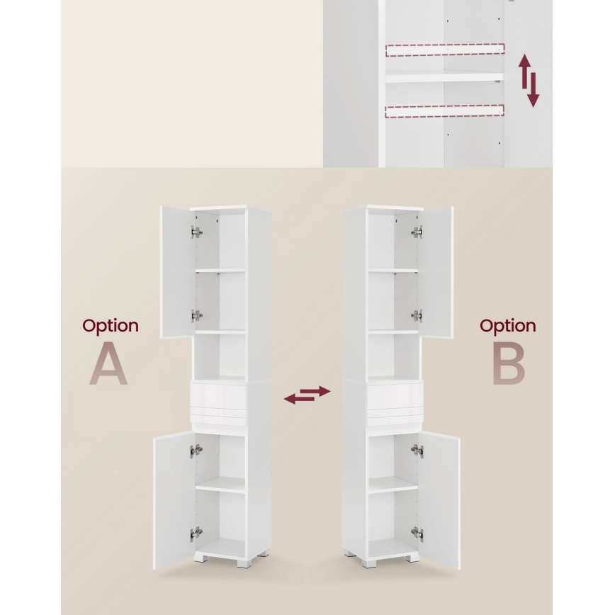 Spintelė KATY balta