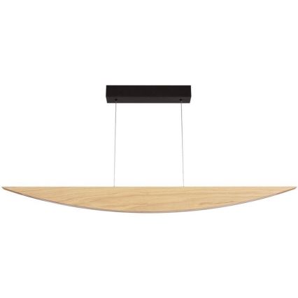 LED Reguliuojamas pakabinamas sietynas DUBAI LED/14W/230V ąžuolas