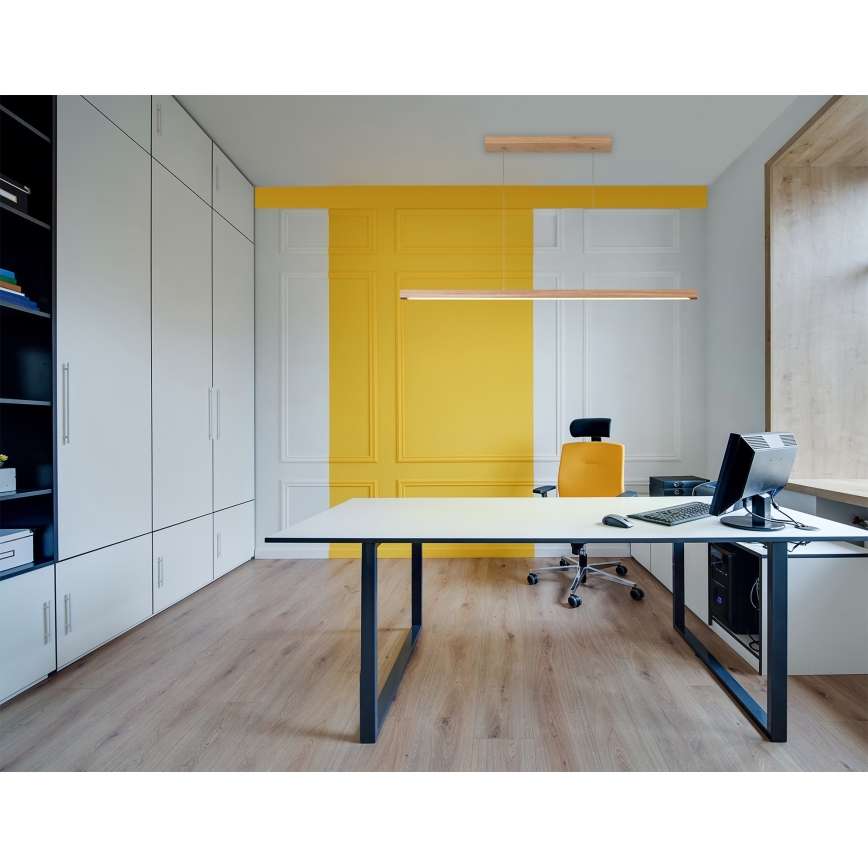 LED Dimeriuojamas šviestuvas ant laido SMAL LED/15W/230V ąžuolas