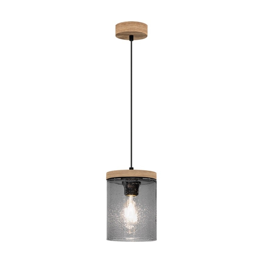 Pakabinamas sietynas MONSUN 1xE27/60W/230V pušis