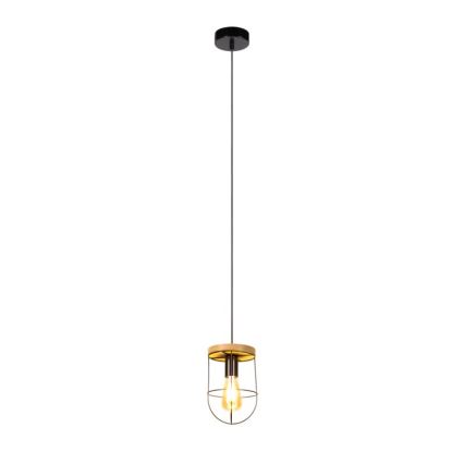 Pakabinamas sietynas NETUNO 1xE27/60W/230V ąžuolas