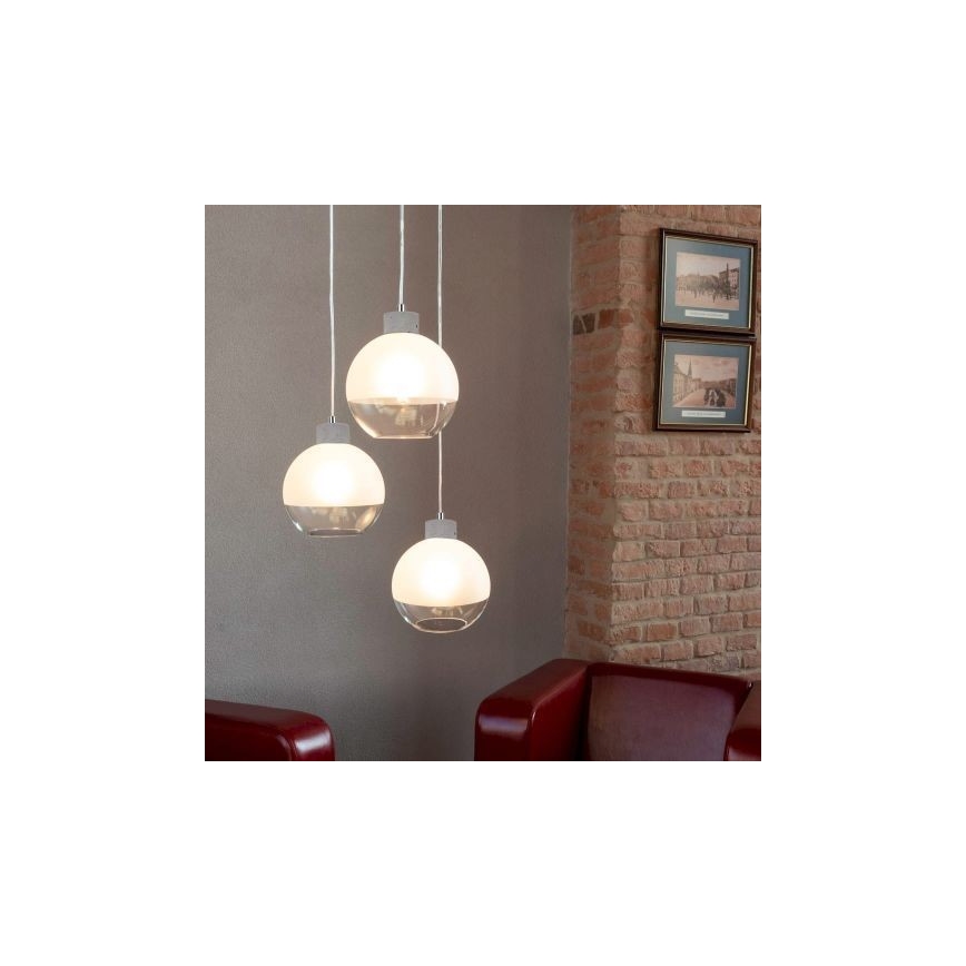 Pakabinamas sietynas FRESH 3xE27/60W/230V + FSC sertifikuota