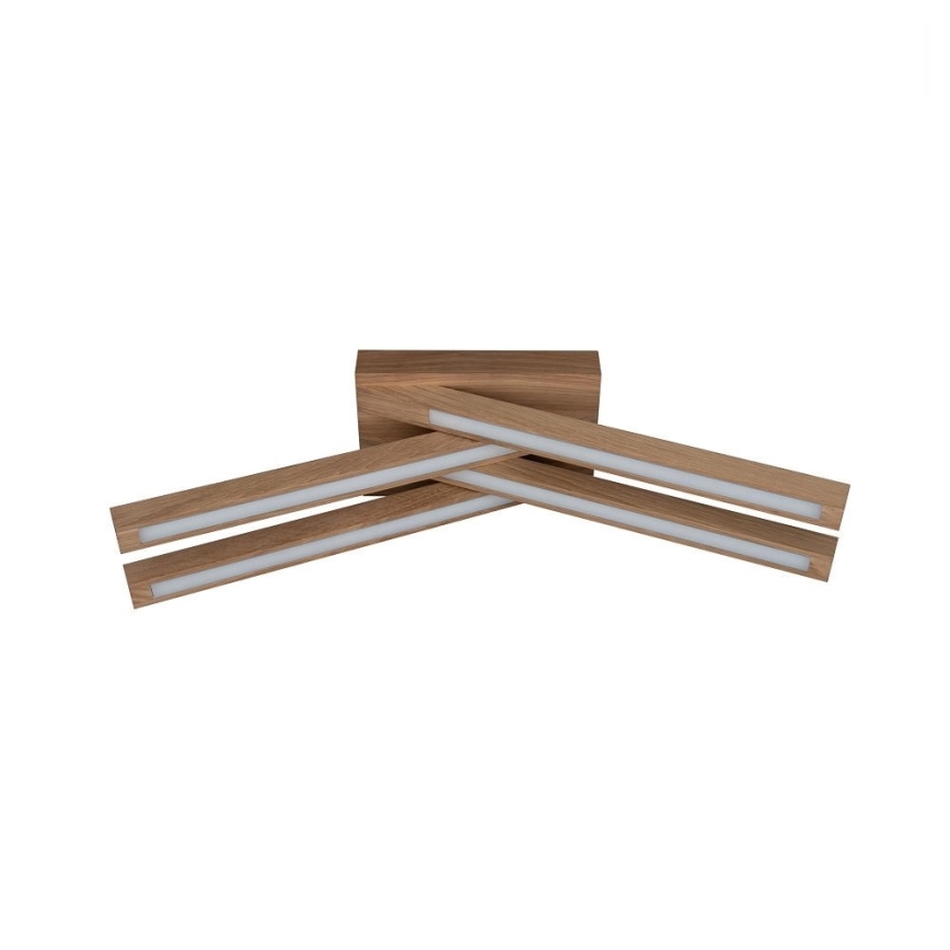 LED Lubinis šviestuvas LINUS 4xLED/4,5W/230V matinė ąžuolo spalva