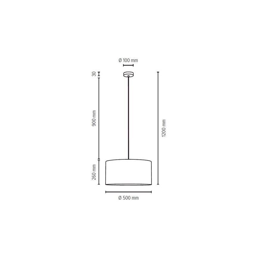 Pakabinamas sietynas SCARLETT 1xE27/60W/230V + FSC sertifikuota