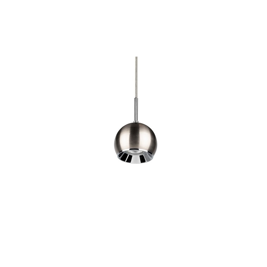 LED Pakabinamas sietynas BALL WOOD 1xGU10/5W/230V matinio ąžuolo
