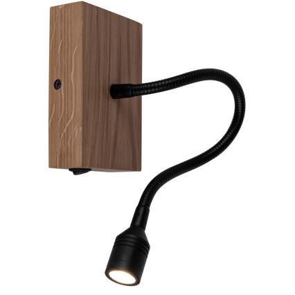 LED sieninis šviestuvas LECTOR LED/2,5W/230V ąžuolas