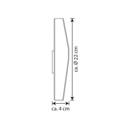Saulės energija įkraunamas LED namo numeris LED/3x0,1W/2,4V 1200 mAh IP44