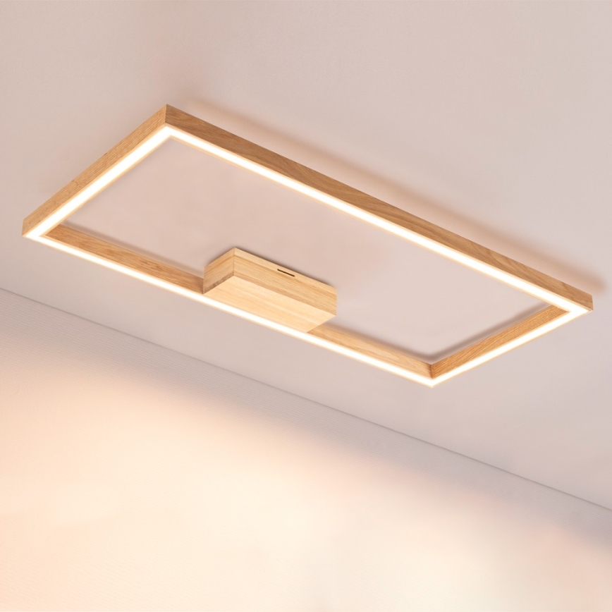 LED lubinis šviestuvas RAMME LED/34W/230V matinio ąžuolo
