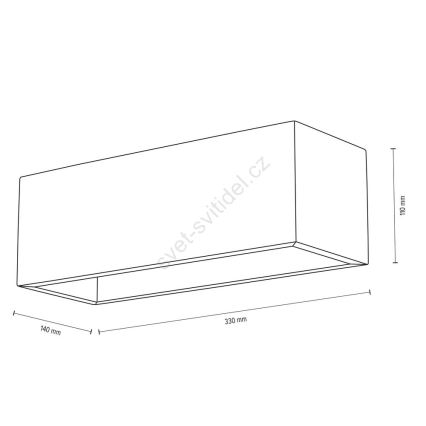 Sieninis šviestuvas KENZO 2xG9/6W/230V pušis + FSC sertifikuota