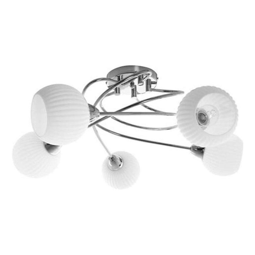 Pakaitinis šviestuvo gaubtas PAVIA d. 13,5 cm baltos spalvos