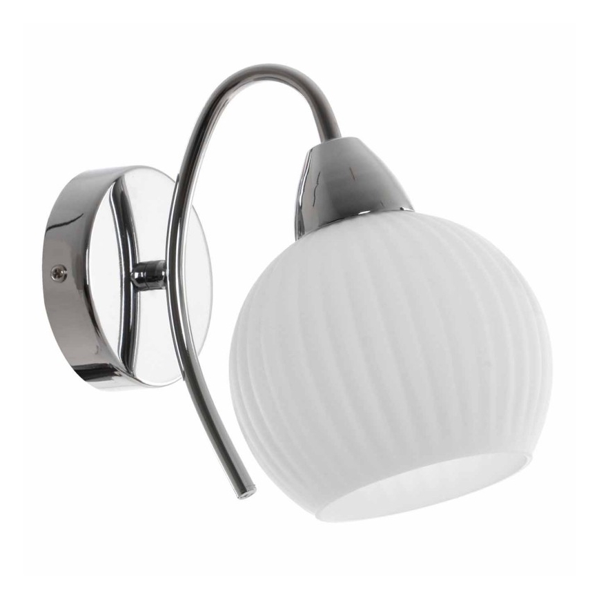 Pakaitinis šviestuvo gaubtas PAVIA d. 13,5 cm baltos spalvos
