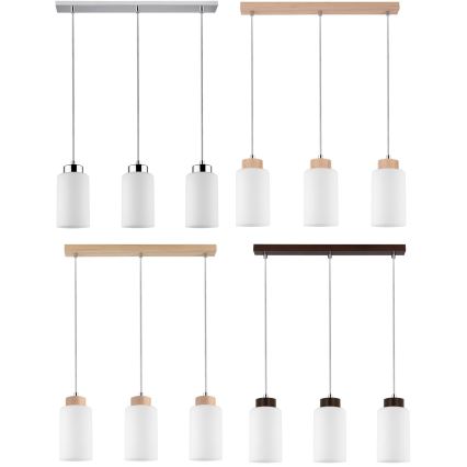 Pakaitinis sietyno gaubtas  BOSCO E27 diametras 9,5 cm balta