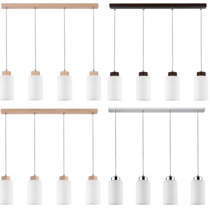 Pakaitinis sietyno gaubtas  BOSCO E27 diametras 9,5 cm balta