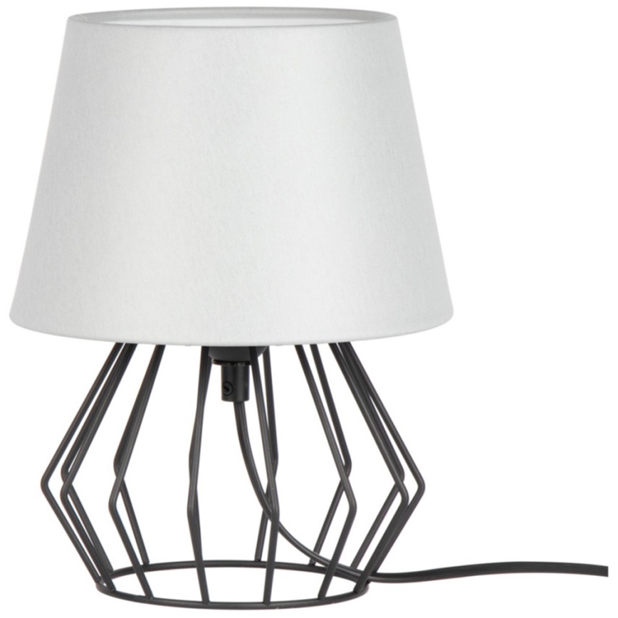 Spot-Light - Stalinė lempa MANGOO 1xE27/40W/230V pilka/juoda