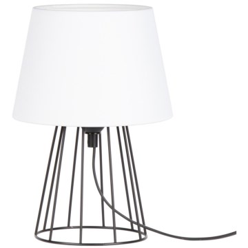 Spot-Light - Stalo lempa MANGOO 1xE27/40W/230V balta/juoda