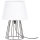 Spot-Light - Stalo lempa MANGOO 1xE27/40W/230V balta/juoda