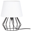 Spot-Light - Stalo lempa MANGOO 1xE27/40W/230V balta/juoda