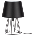Spot-Light - Stalo lempa MANGOO 1xE27/40W/230V juoda