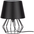 Spot-Light - Stalo lempa MANGOO 1xE27/40W/230V juoda