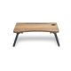 Stalas lovai SEHPA 20x60 cm beržo ruda/juoda