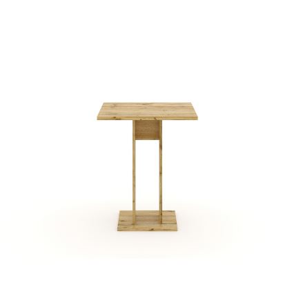 Stalas STRAPO 68x68 cm ąžuolas Wotan