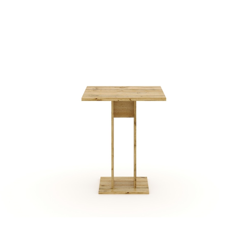 Stalas STRAPO 68x68 cm ąžuolas Wotan