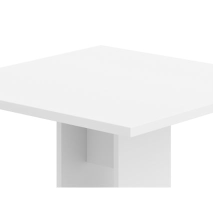 Stalas STRAPO 68x68 cm baltas