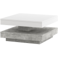 Stalas TIMO baltas/pilkas betonas