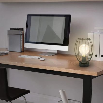 Stalinė lempa 1xE27/25W/230V juoda