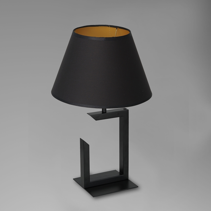 Stalinė lempa 1xE27/60W/230V 45 cm juoda/aukso