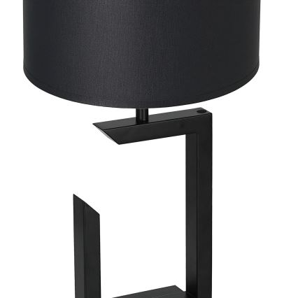Stalinė lempa 1xE27/60W/230V 45 cm juoda/balta