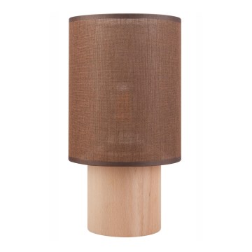 Stalinė lempa ARI TABLE 1xE27/60W/230V ruda/beržas